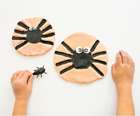 Spider handprint halloween keepsake
