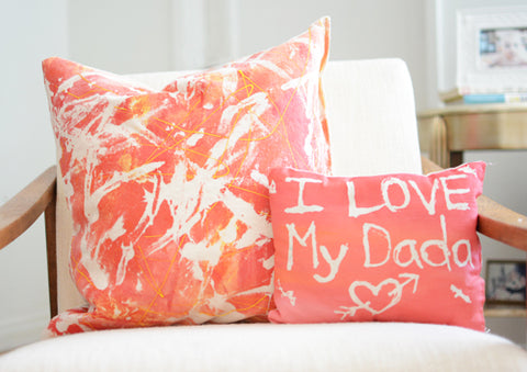 Pillows for mother's day or father's day