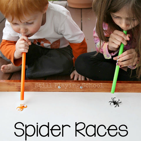 Halloween Spider race