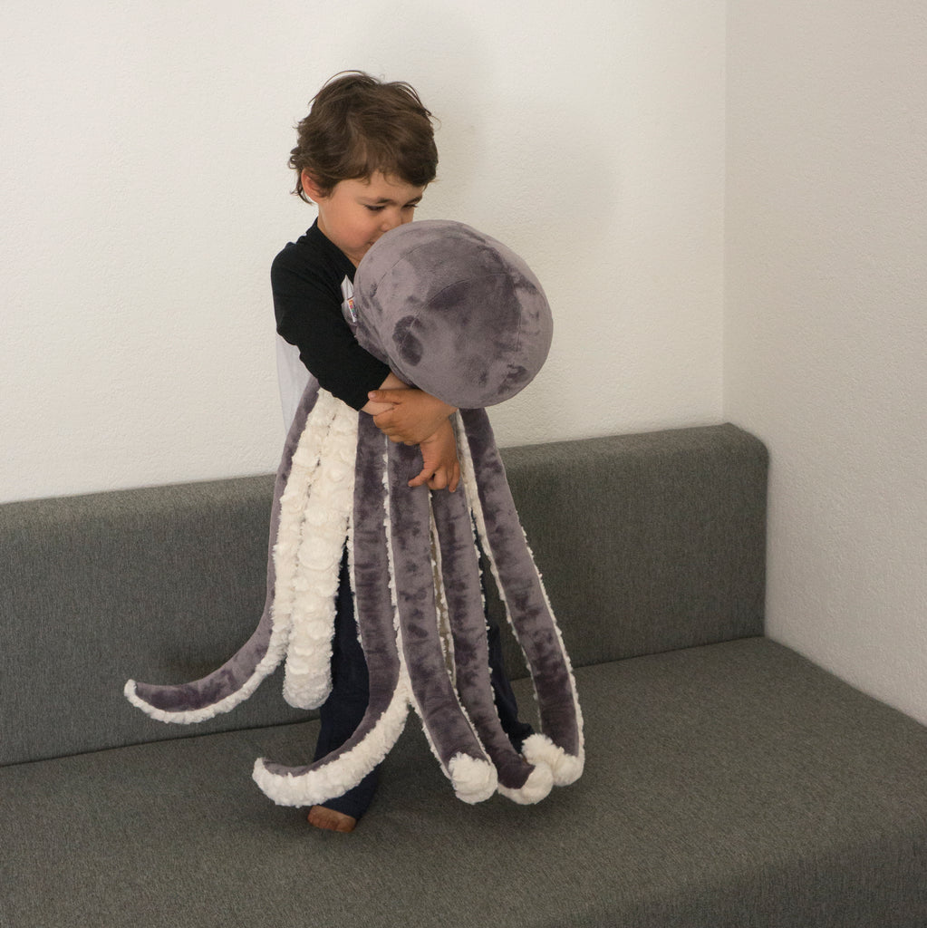 giant stuffed octopus