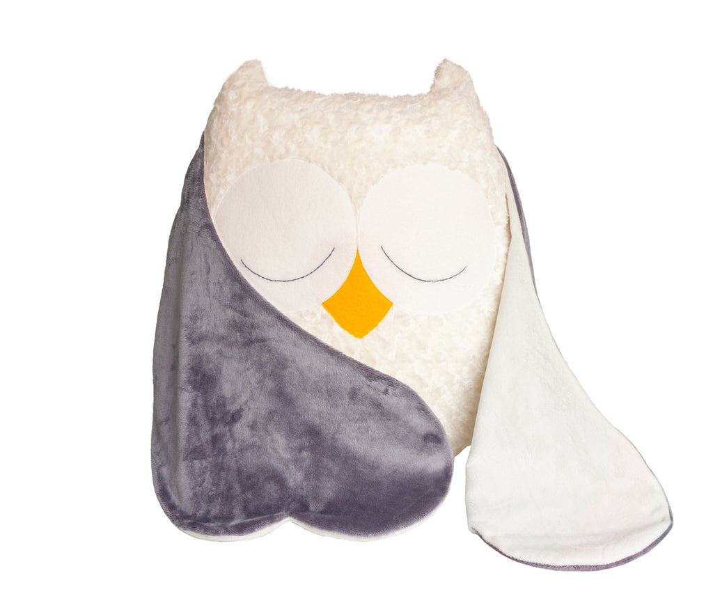 giant owl stuffed animal