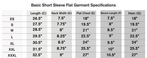 SIZING CHARTS – How Cute Inc