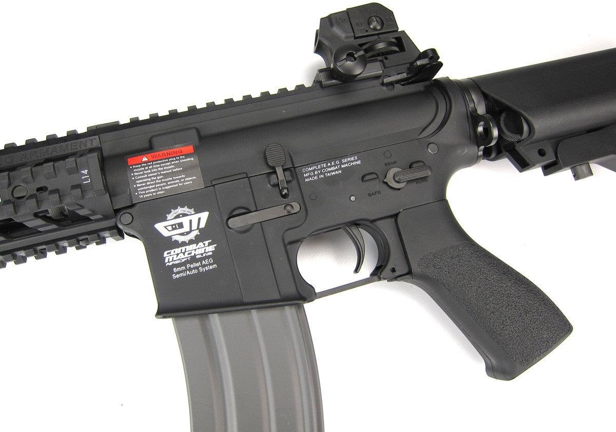 G G Combat Machine Cm16 Raider Aeg Long Black Airsoft Atlanta