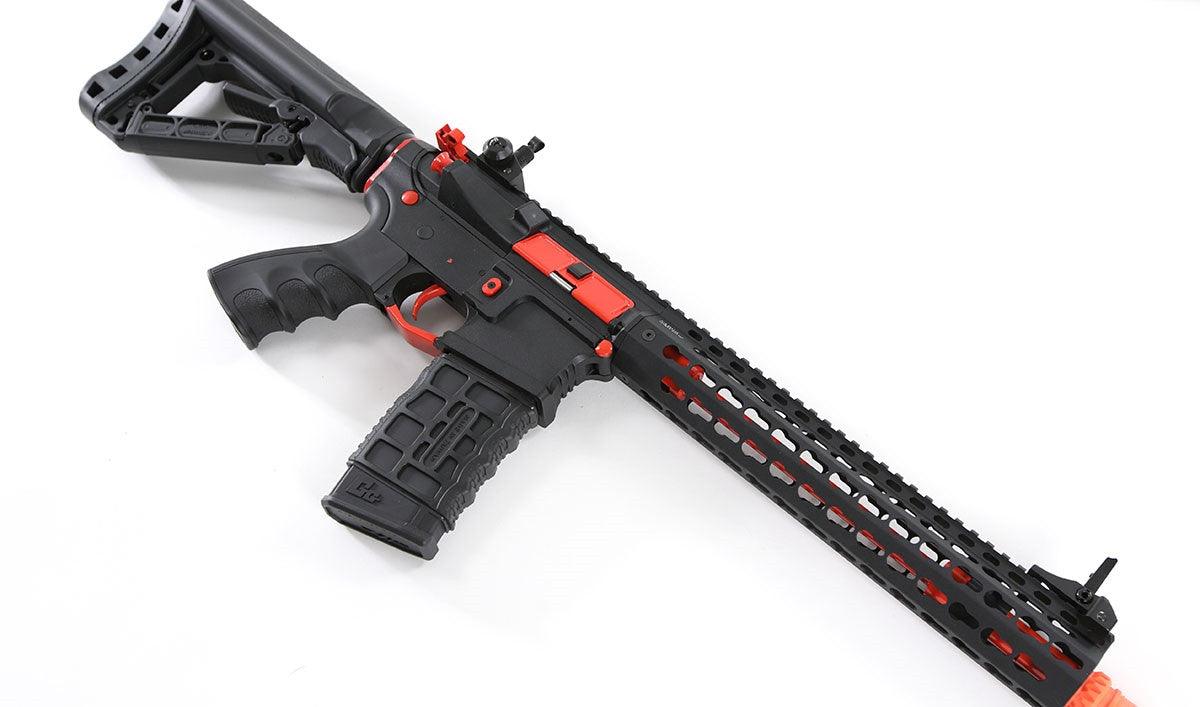 G G Combat Machine Cm16 Sr Xl Aeg Edition Red Airsoft Atlanta