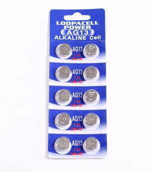 Tenergy Ag13 Lr44 Button Cell Batteries 10 Pack Airsoft Atlanta