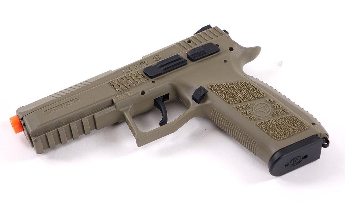 ASG CZ P09 Duty Green Gas Gun (Tan) Airsoft Atlanta