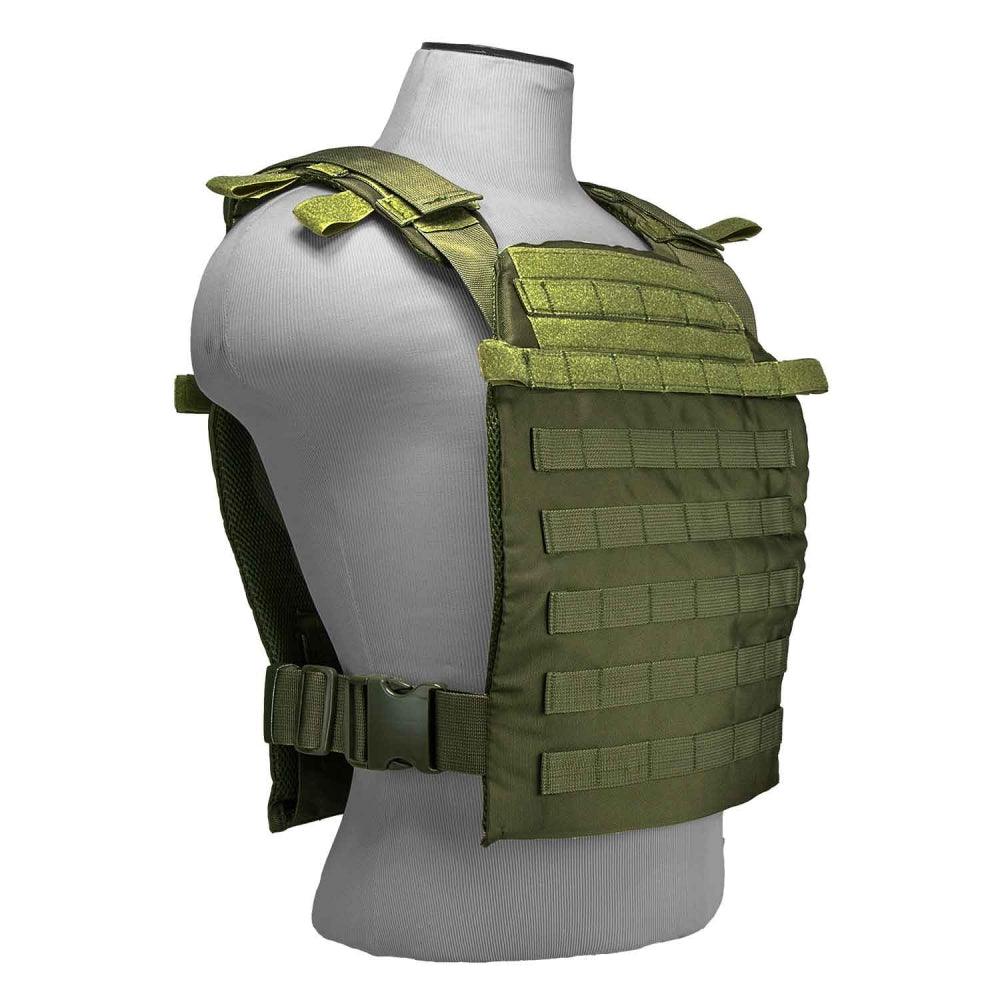 NcSTAR Fast Plate Carrier Vest - Adult Size 11 x 14 Inch Armor ...