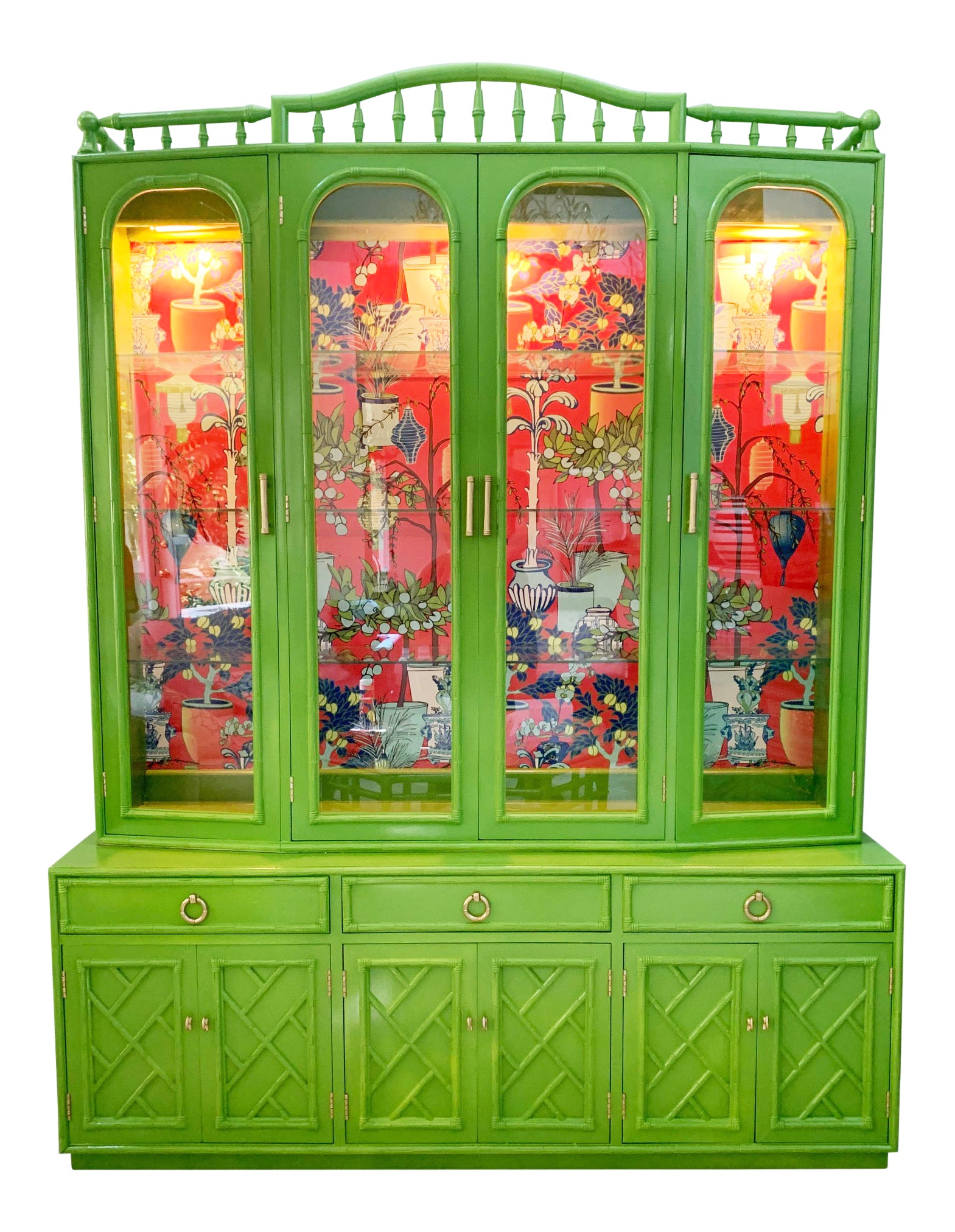 Chinoiserie China Cabinet By Thomasville Marjorie And Marjorie