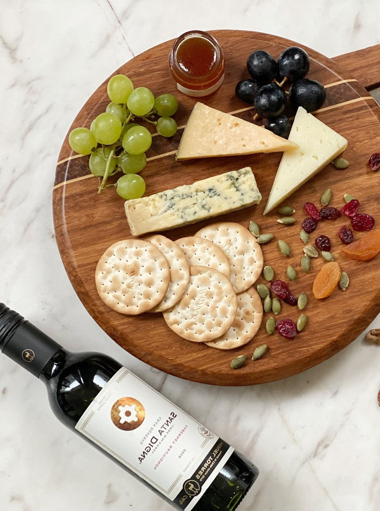 artisan cheese platter