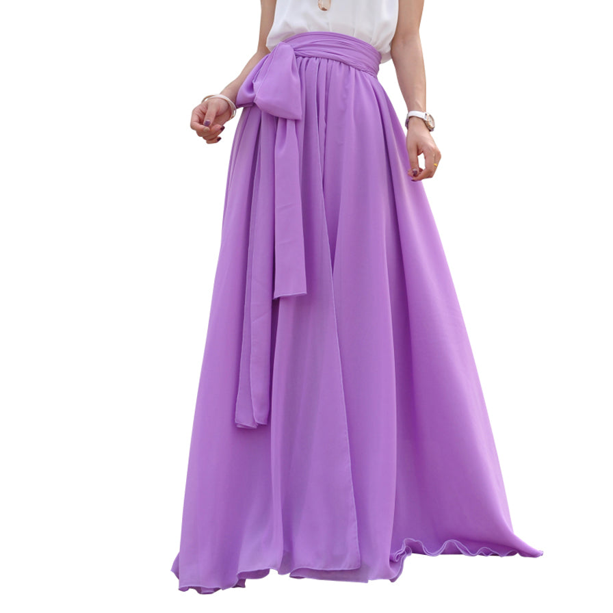 melansay chiffon skirt