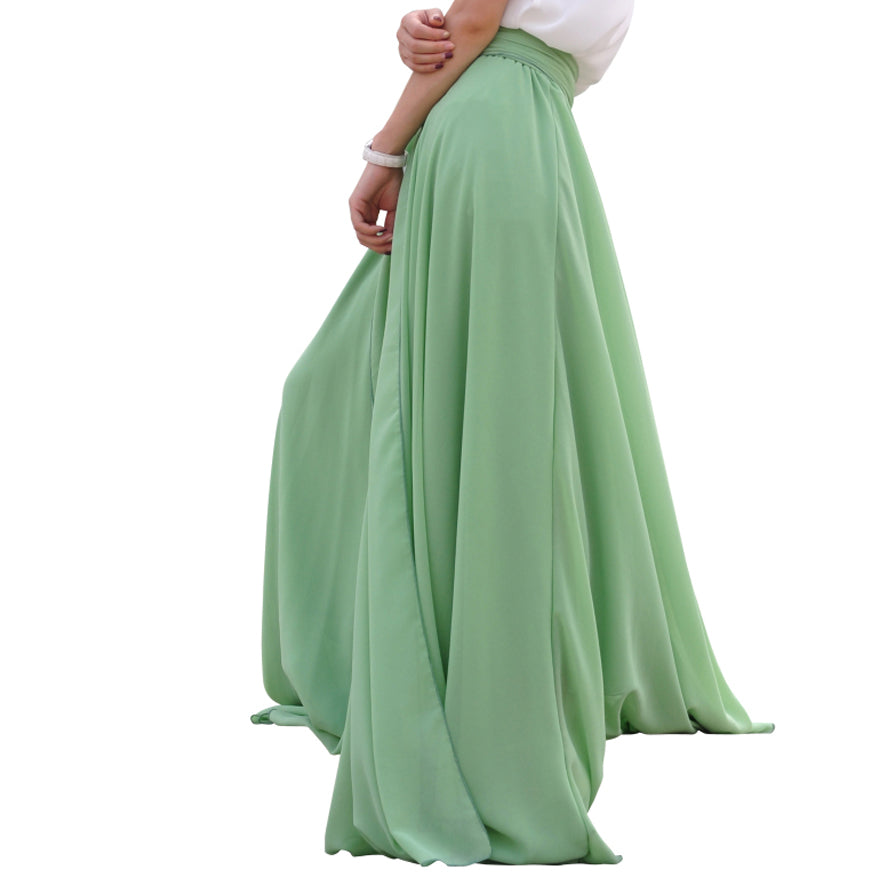 melansay chiffon skirt