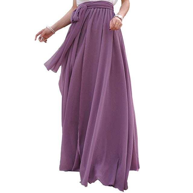 melansay chiffon skirt