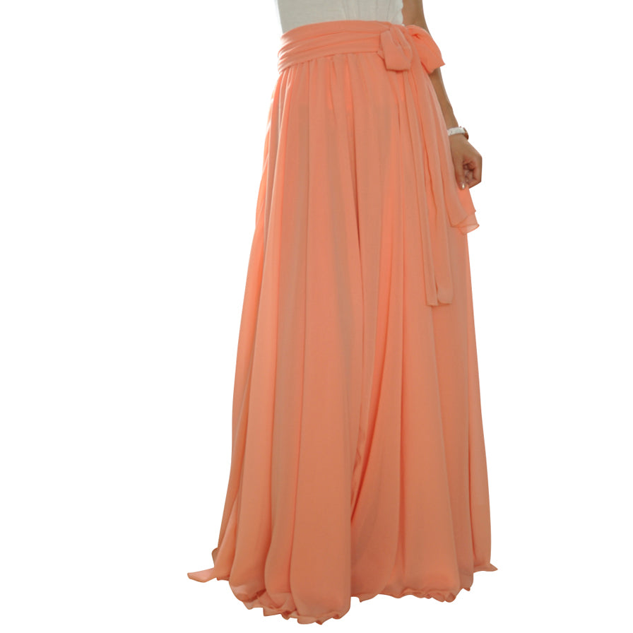 melansay chiffon skirt