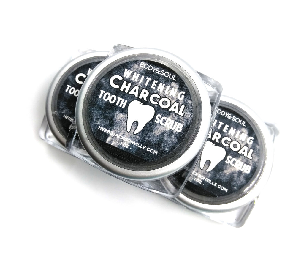 charcoal teeth scrub