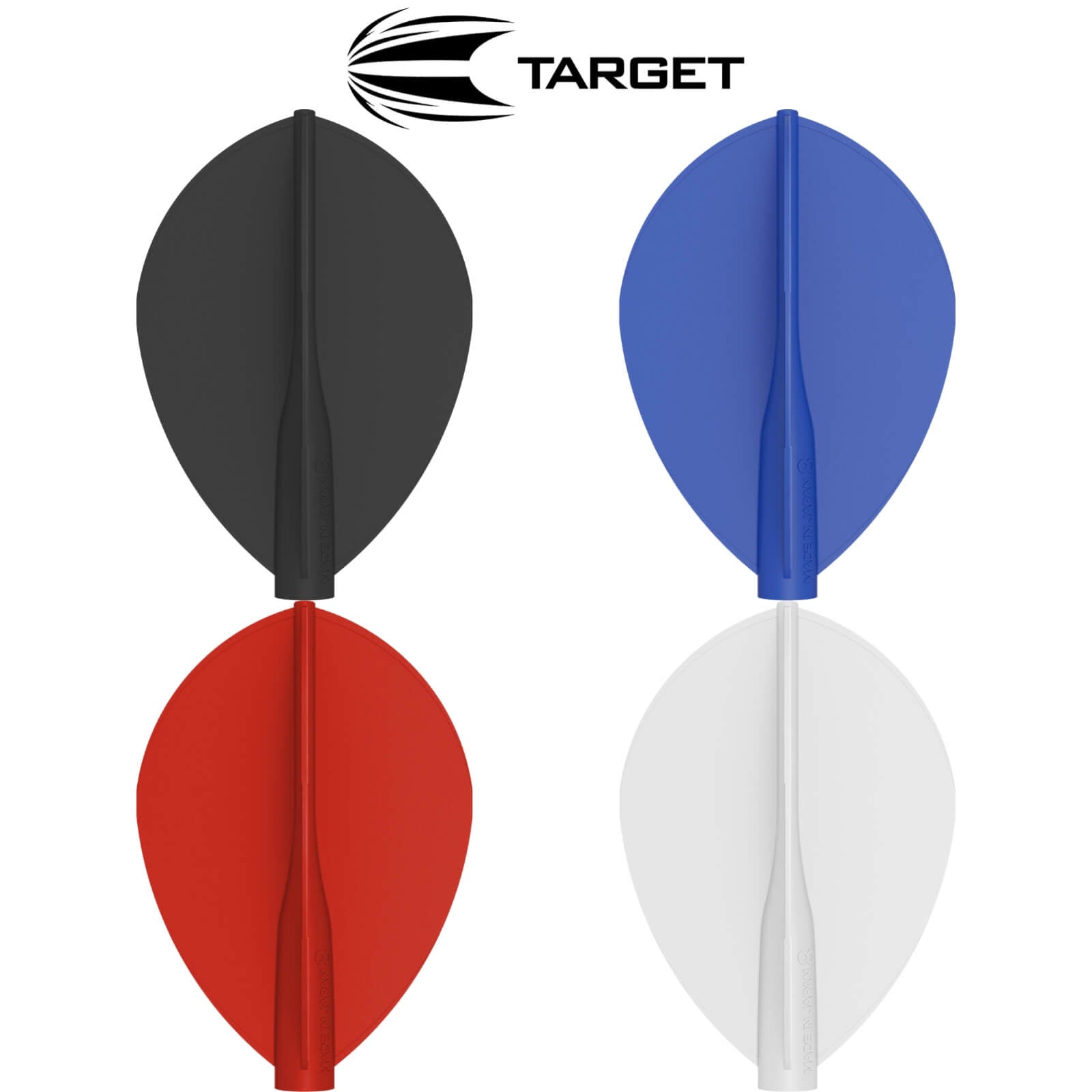 Dart Flights - Target - 8 Flight - Pear Dart Flights 