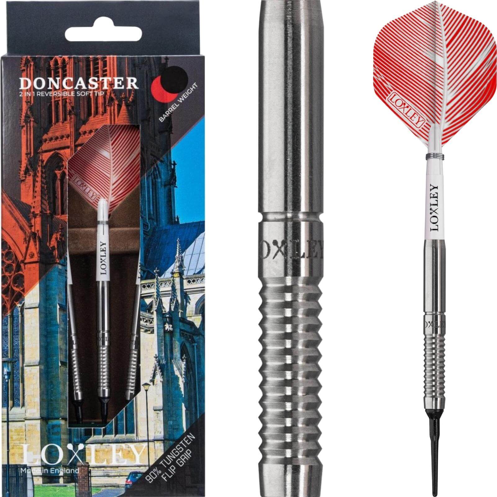 Dardos Loxley Darts Jules Van Dongen 90% 19g Punta Plastico - MAS QUE DARDOS