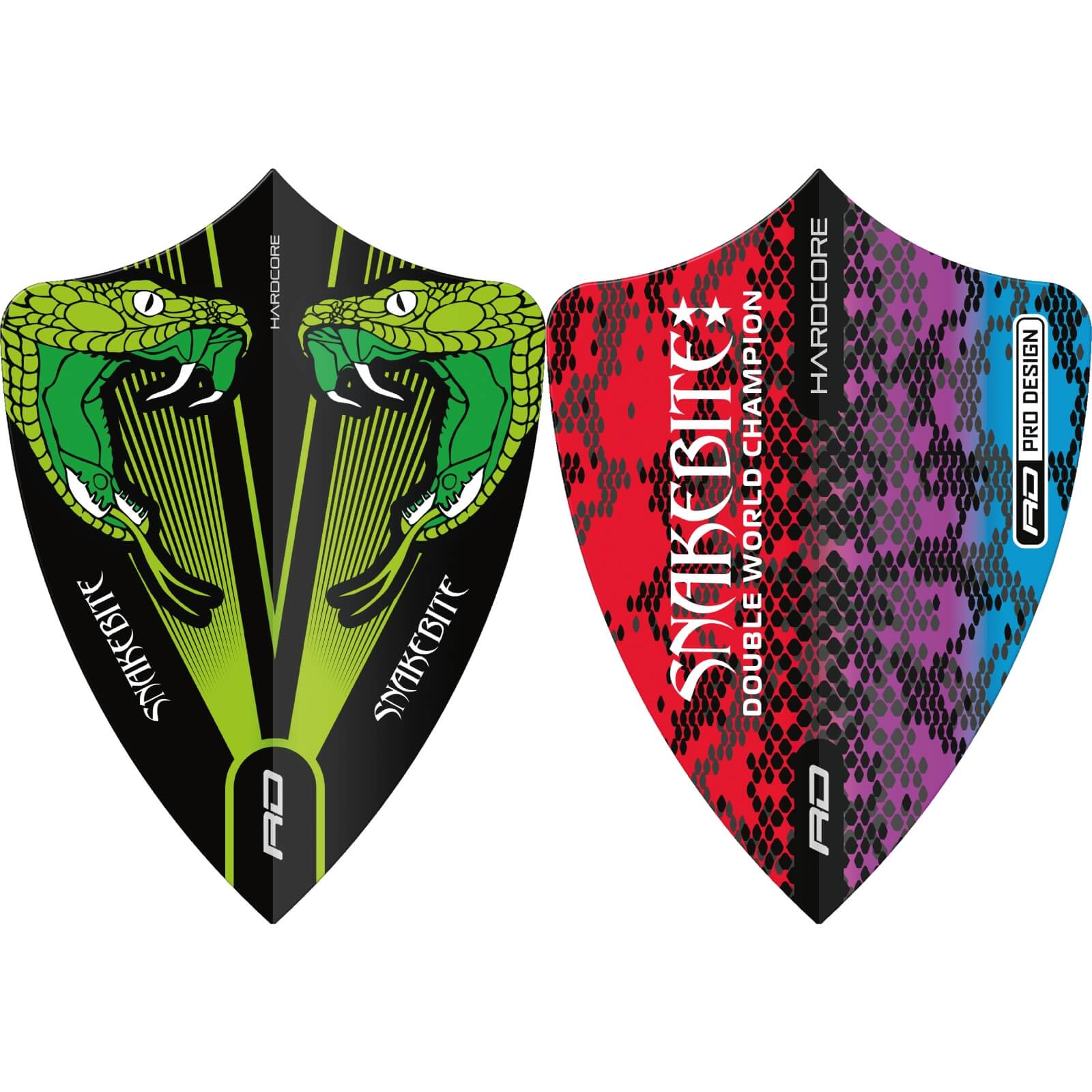 Dart Flights - Red Dragon - Peter Wright - Freestyle Dart Flights 