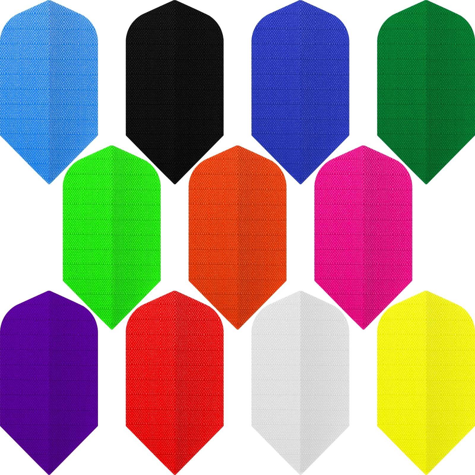 Dart Flights - Designa - Fabric Rip Stop Long-Life - Slim Dart Flights 