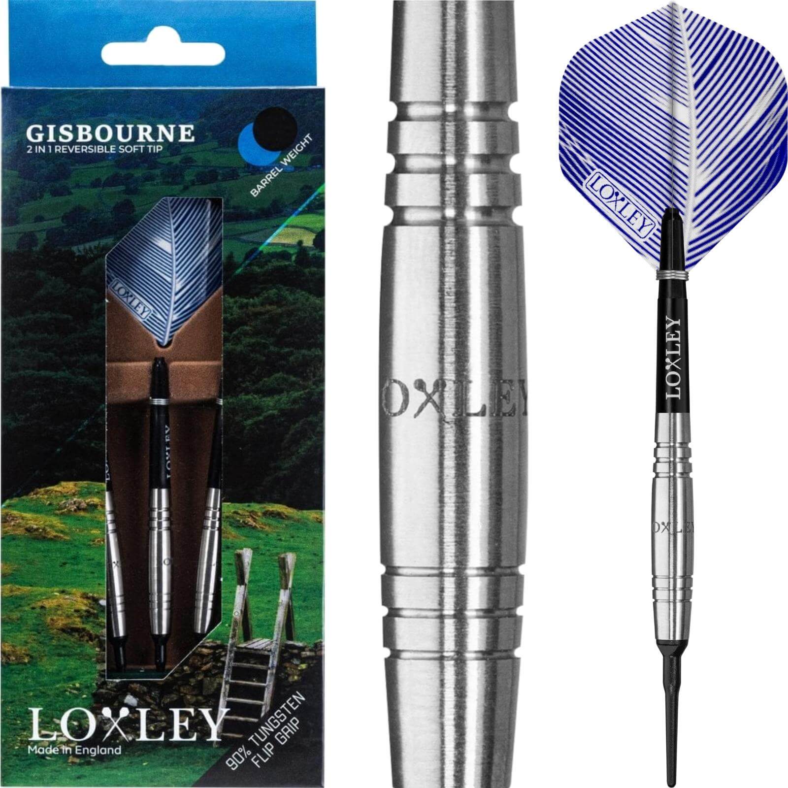 Dardos Loxley Darts Doncaster 18g 90% Punta Plastico 45316