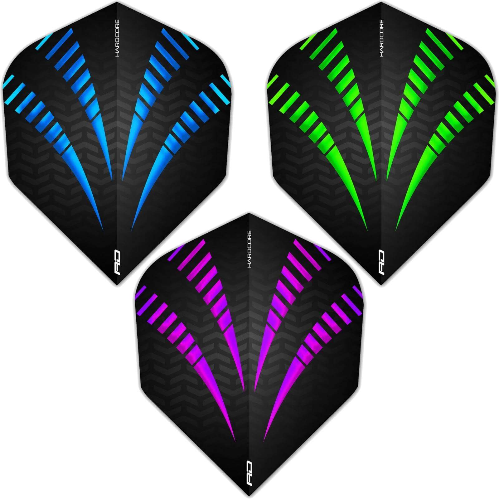 Dart Flights - Red Dragon - Hardcore Radical - Big Wing Dart Flights 