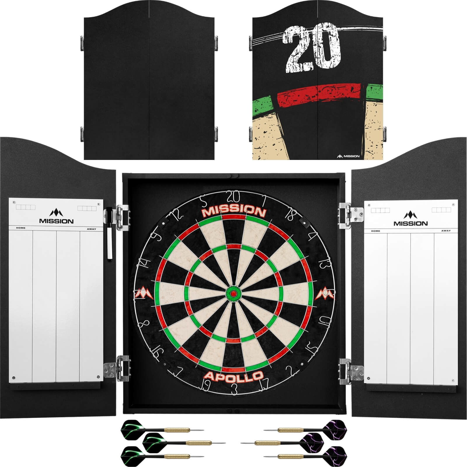 Dartboards - Mission - Professional Dartboard Set 