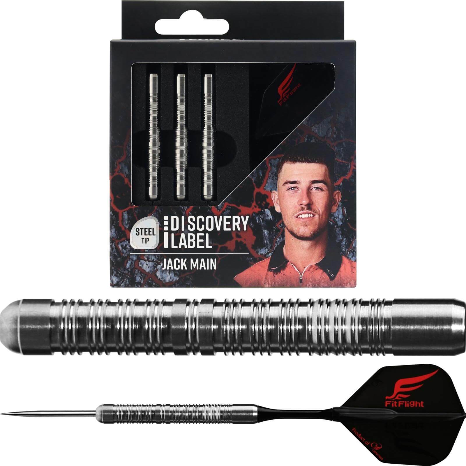 Darts - Cosmo - Discovery Label - Jack Main Darts - Steel Tip - 90% Tungsten - 23g 25g 