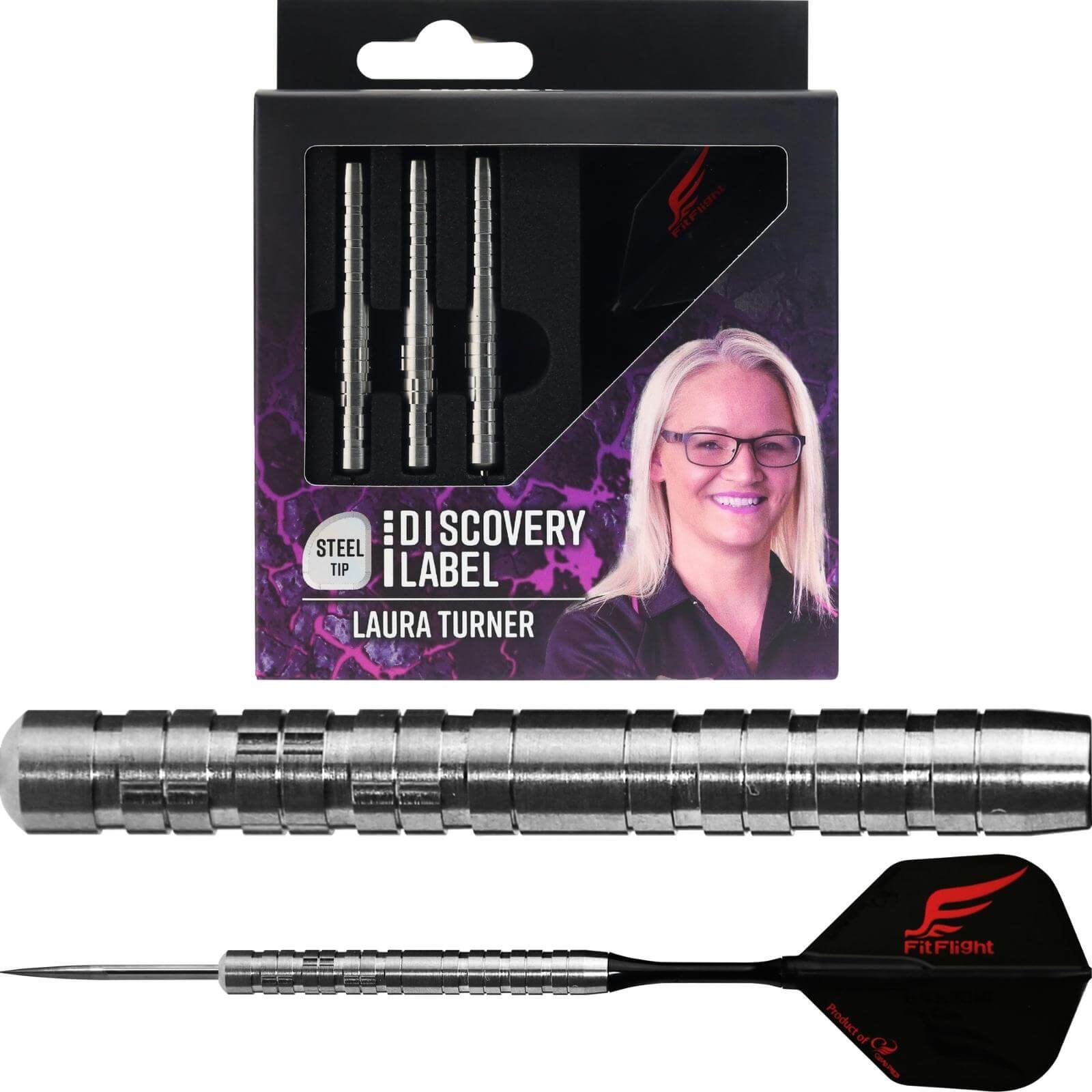 Darts - Cosmo - Discovery Label - Laura Turner Darts - Steel Tip - 90% Tungsten - 24g 26g 