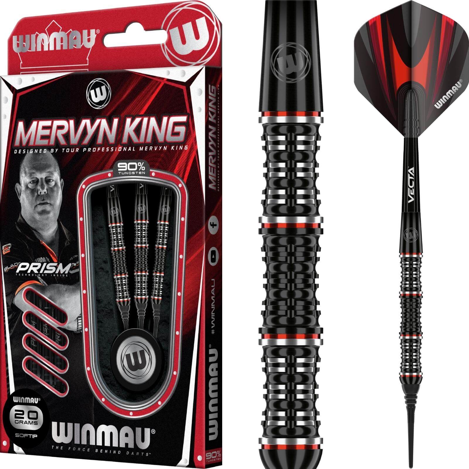 Winmau Mervyn King SE Darts For Sale | 20g 22g 24g 26g | Avid Darts