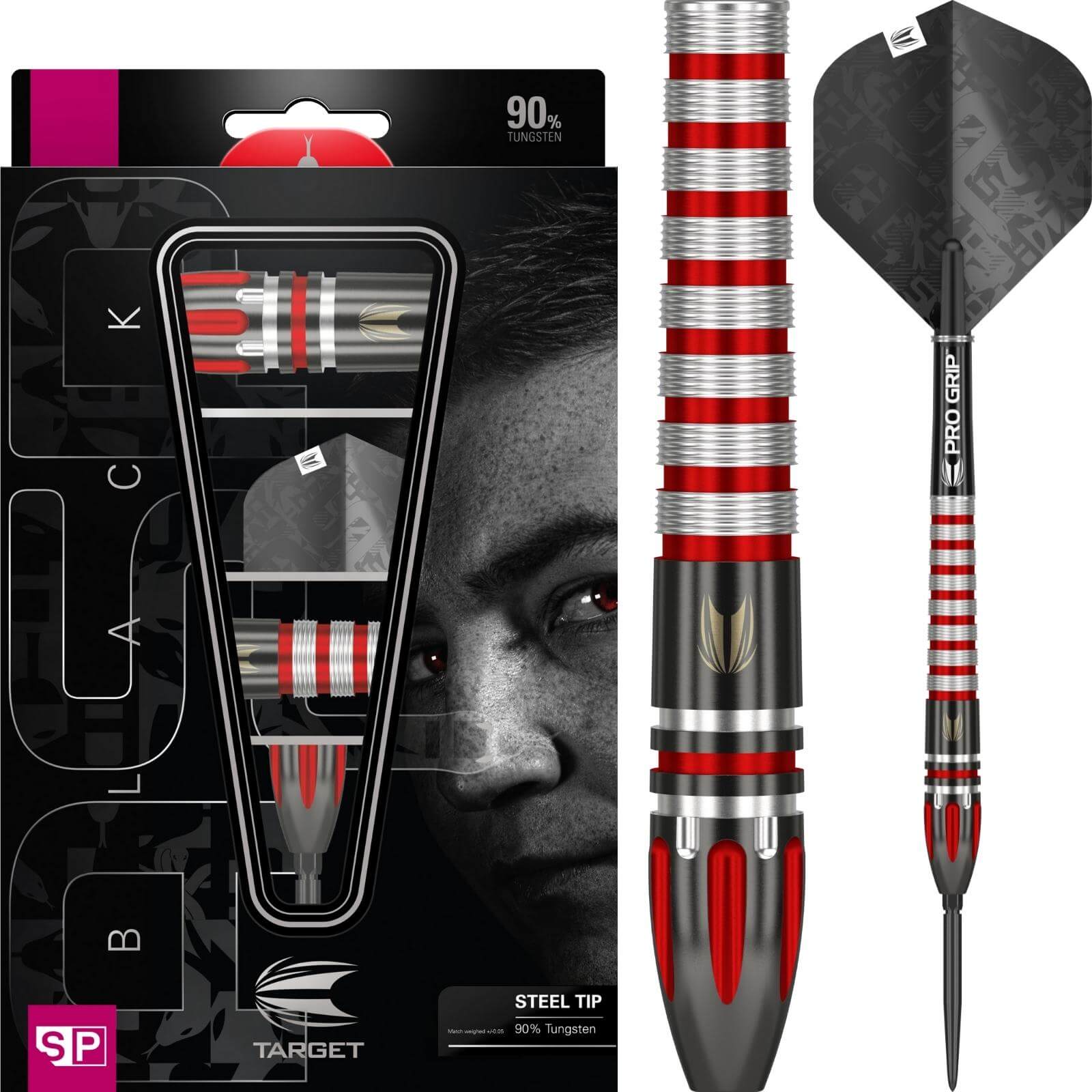 Target Adrian Lewis Black Darts For Sale | 22g 24g 26g | Avid Darts