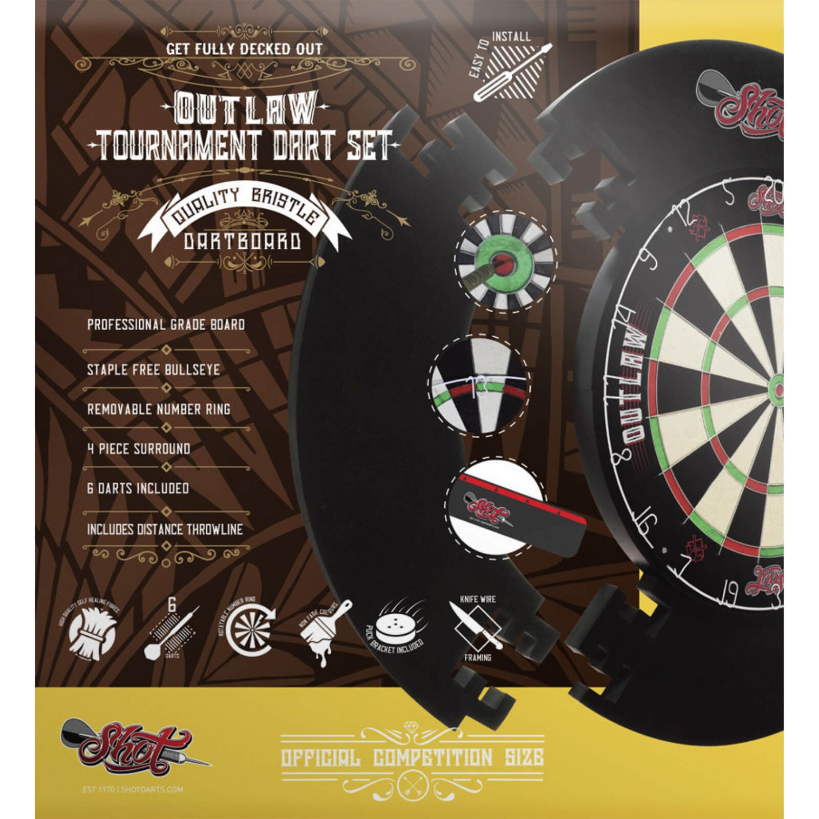 tournament dartboard