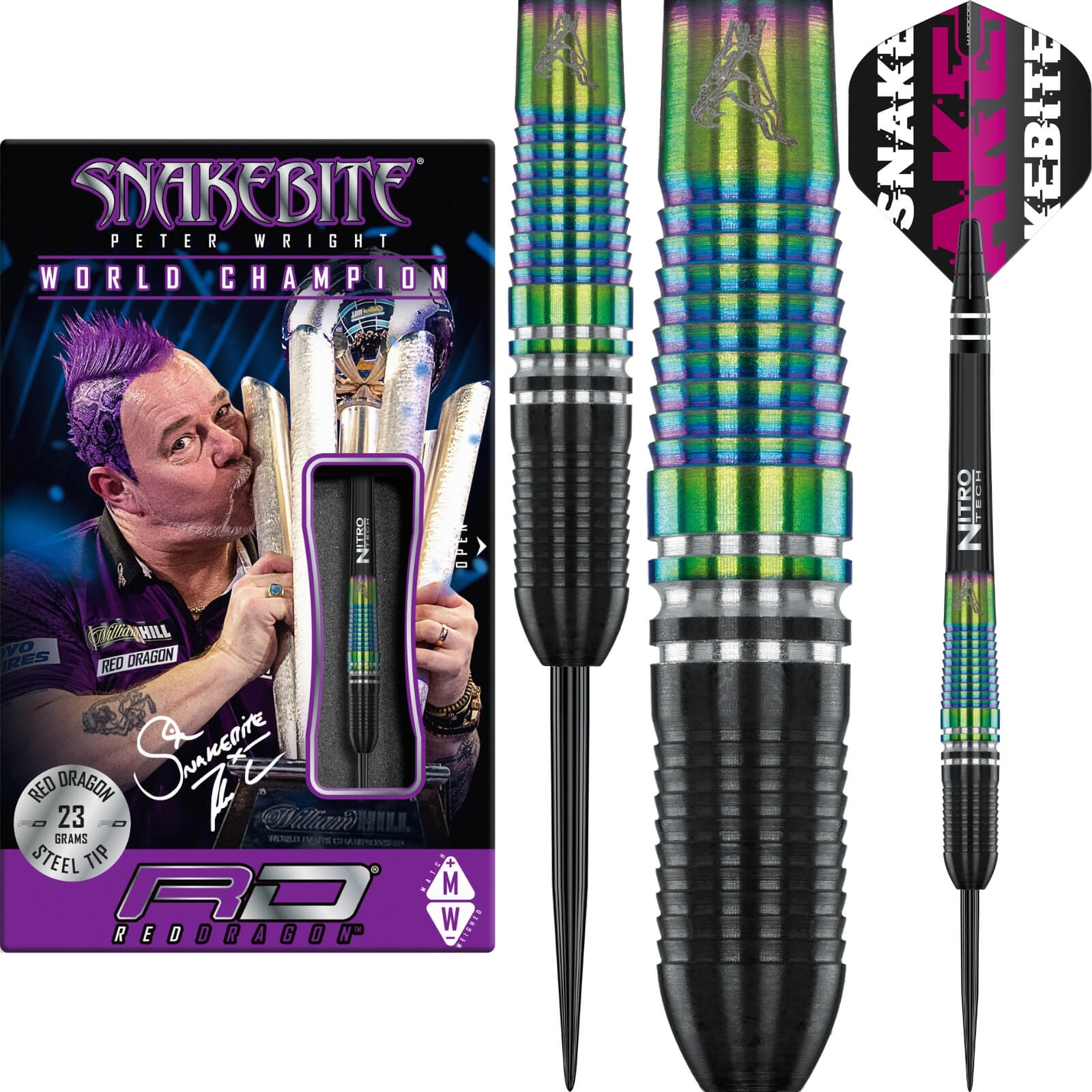 Red Dragon Peter Wright PL15 Medusa Darts For Sale | Avid Darts Shop