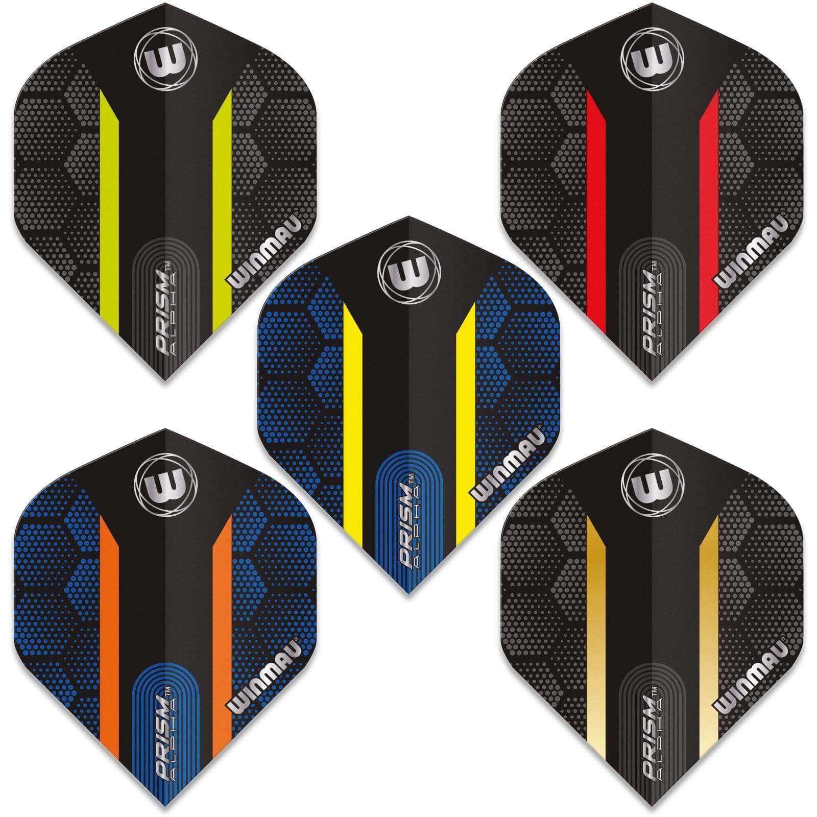 Dart Flights - Winmau - Prism Alpha - Big Wing Dart Flights 