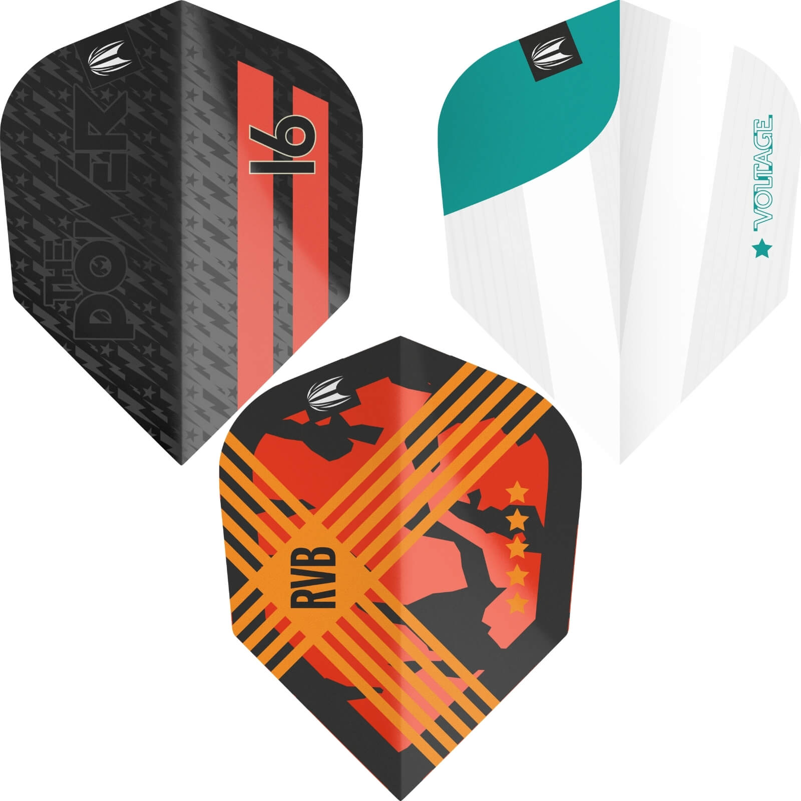 Dart Flights - Target - Pro Player - Ten-X Dart Flights 