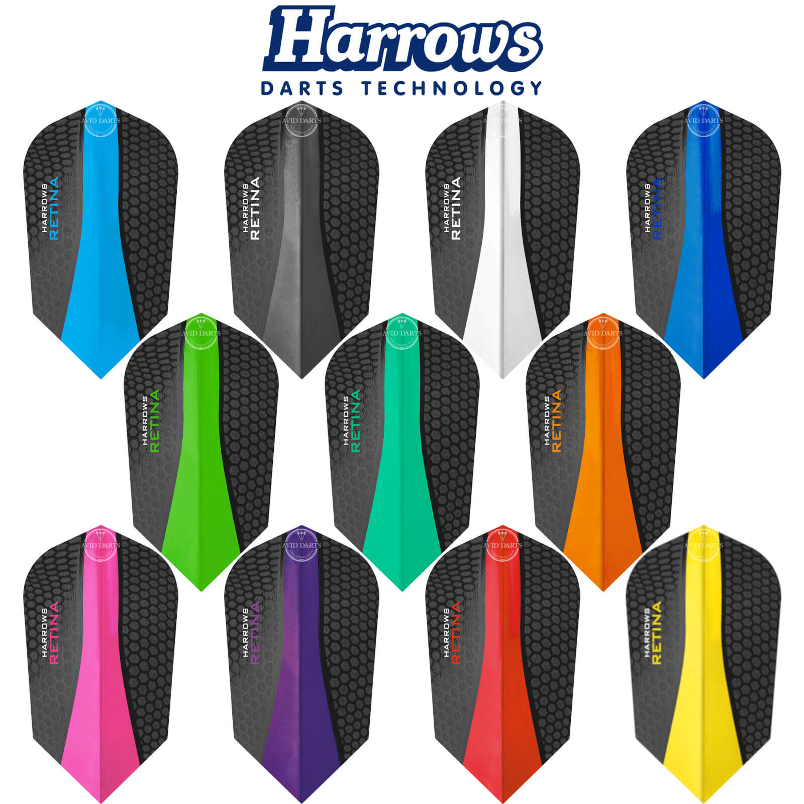 Dart Flights - Harrows - Retina - Slim Dart Flights 