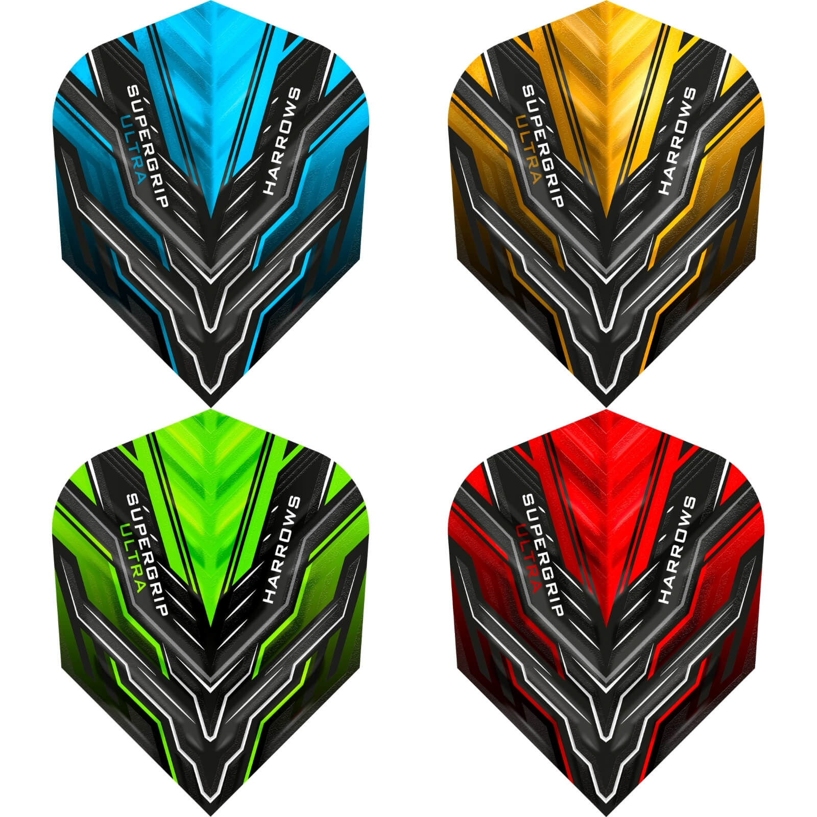 Dart Flights - Harrows - Supergrip Ultra - Standard Dart Flights 