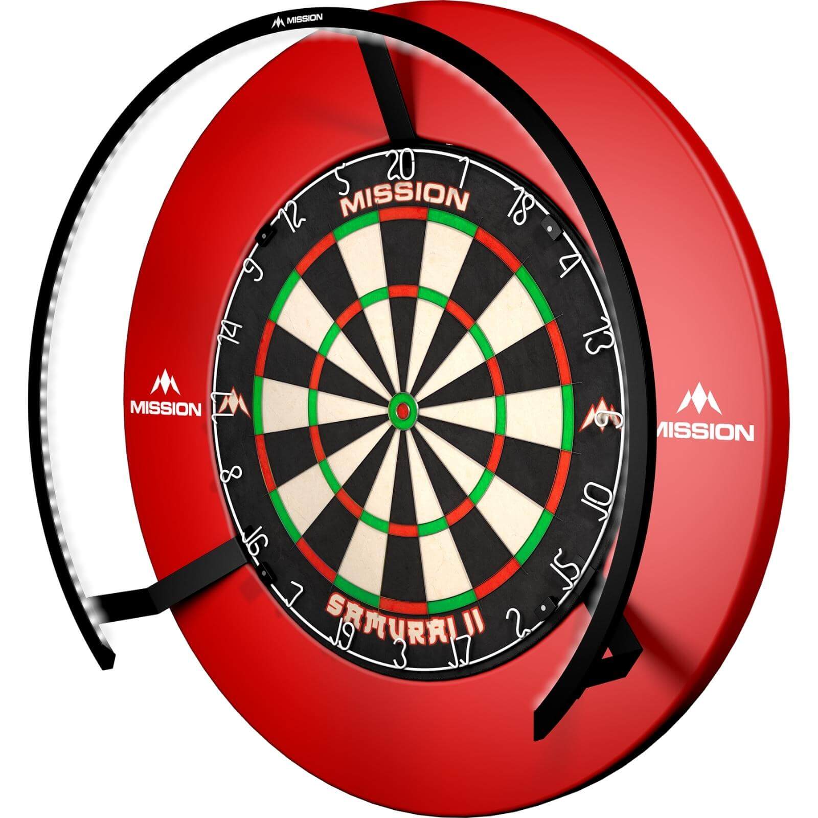 Dartboard Accessories - Mission - Torus 270 Aluminium LED Dartboard Light 