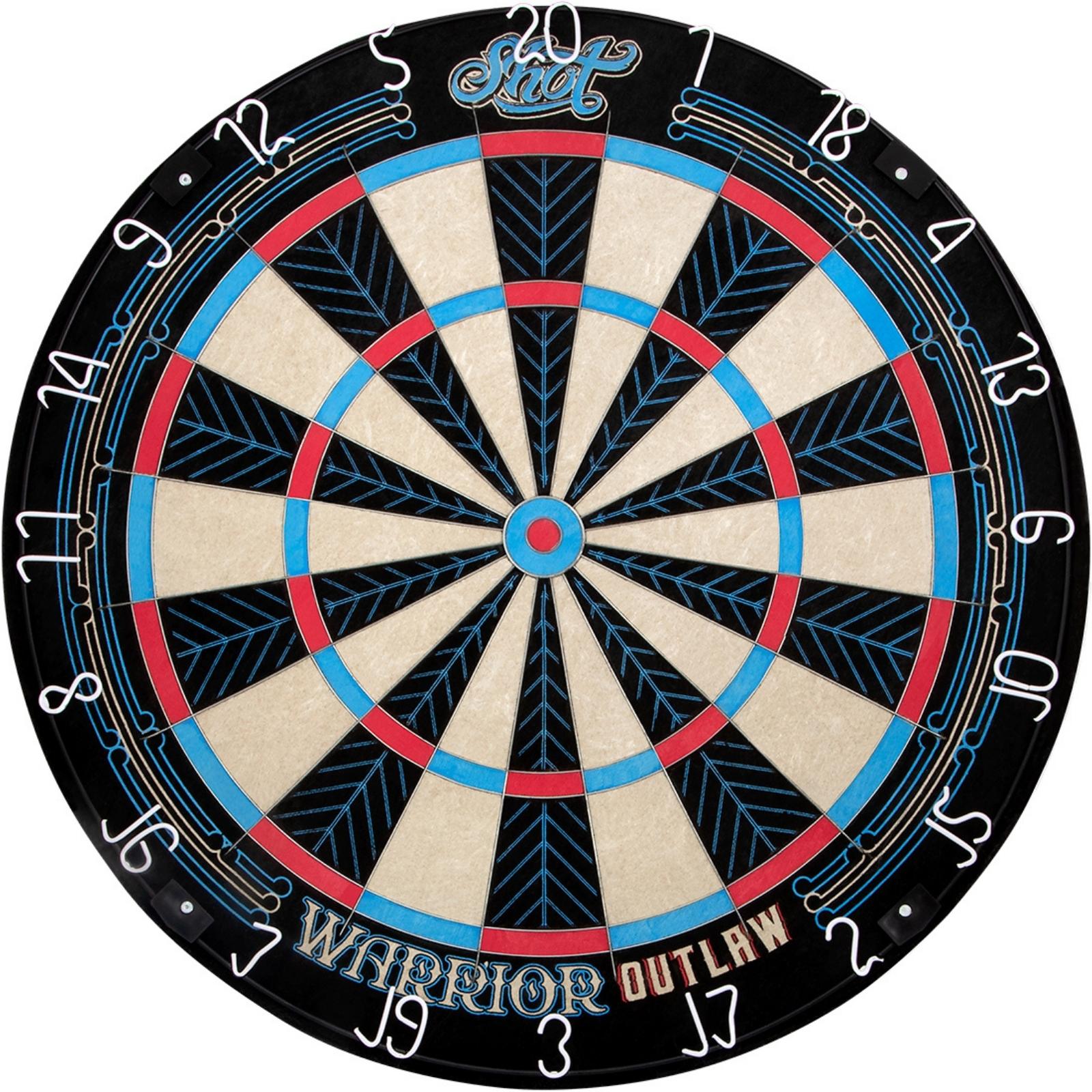 Dartboards - Shot - Warrior Outlaw Dartboard 