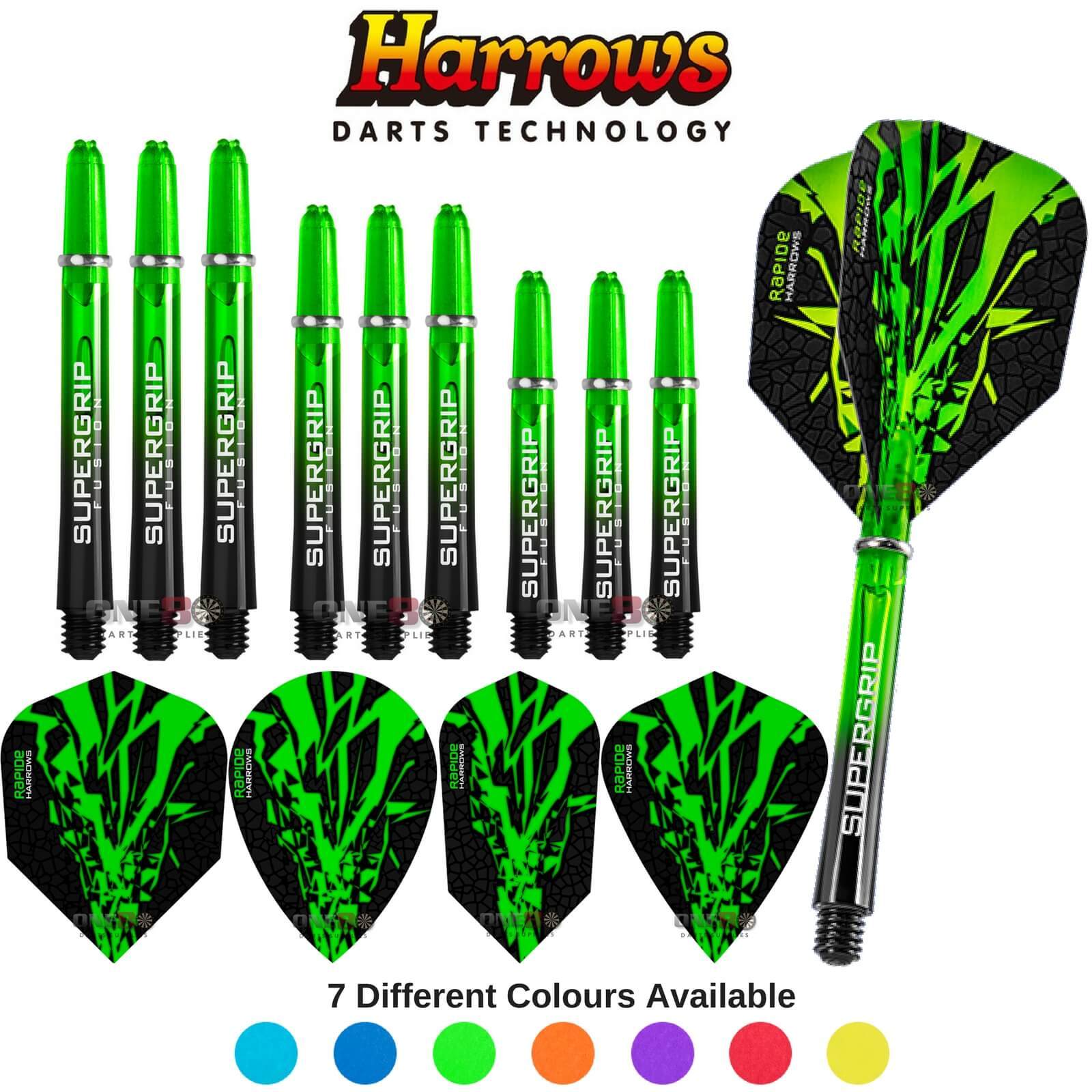 Training Accessories - Harrows - Rapide-X - Darts Test Setup Combination Kit Green