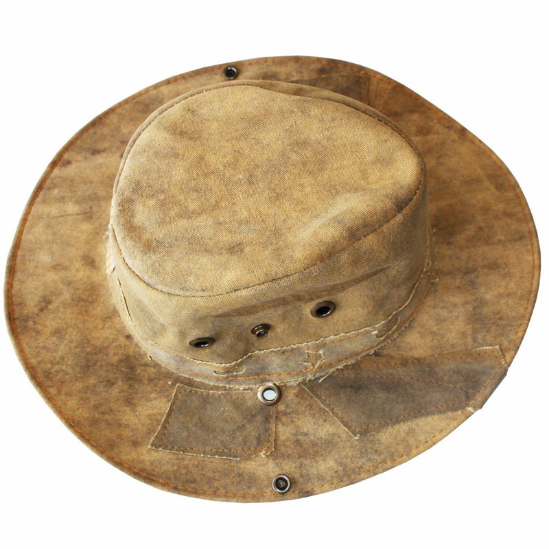 Afro Blonde Recycled Truck Canvas Hat - Planet Corroboree