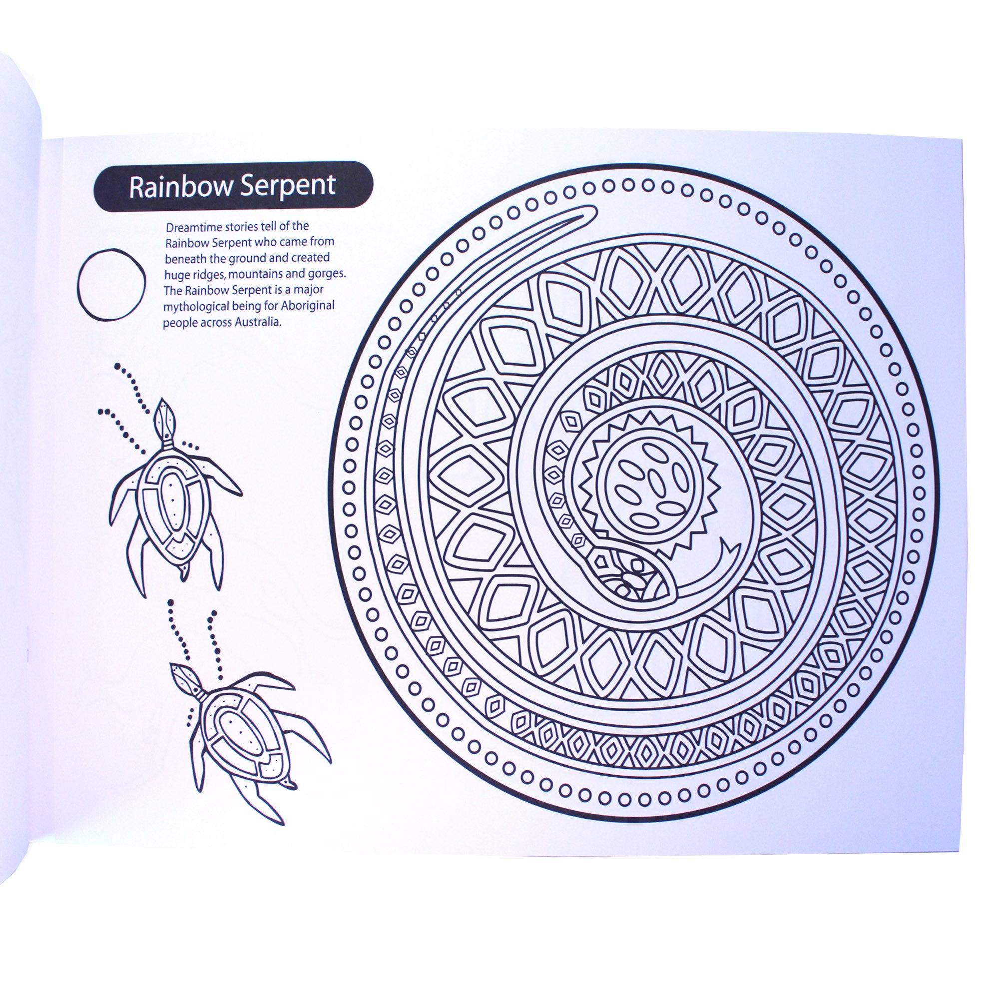 Download Australian wildlife mandala colouring book No 1 - Planet Corroboree
