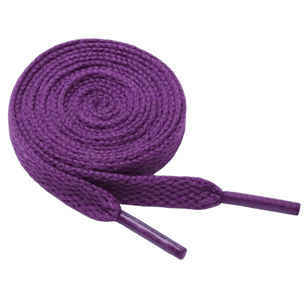 Purple Shoelaces | Solid Colour | Childrens Size | Sports Carnivals, Fun Runs | Aus â Ponytails 