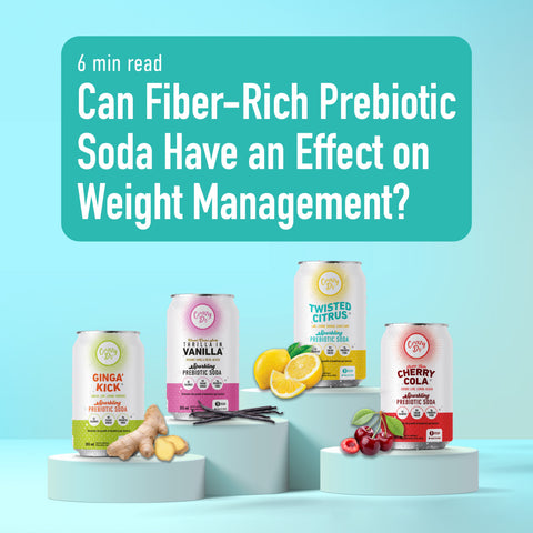 can fibre-rich prebiotic soda have an effect on weight management?