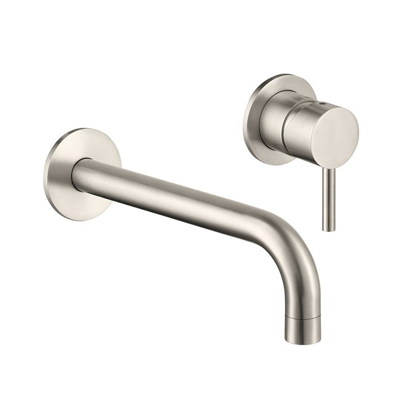 Just Taps Inox Stainless Steel Wall Mounted Basin Mixer Tap Ix092