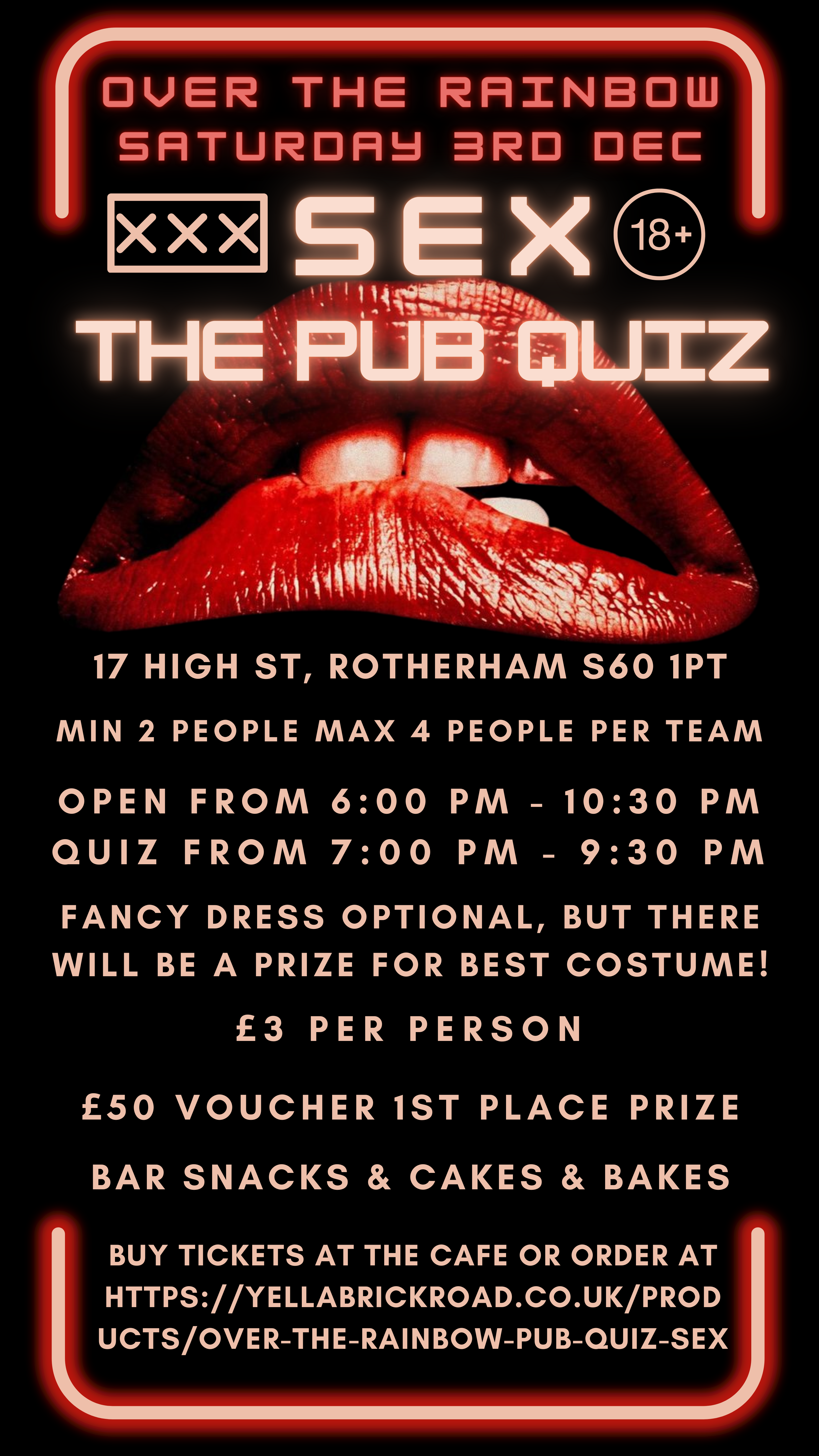 Over The Rainbow Pub Quizzes – Yella Brick Road