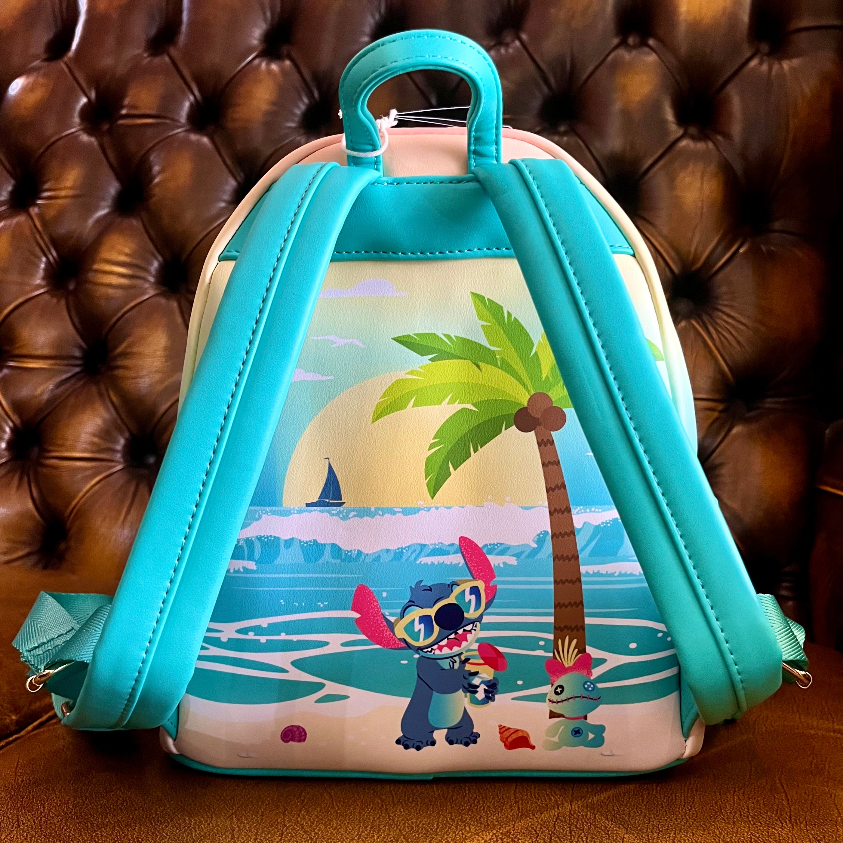 Lilo And Stitch Sandcastle Beach Surprise Mini Backpack Loungefly Yella Brick Road 3844
