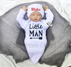 newborn boy take home outfit