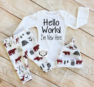 newborn coming home outfit boy