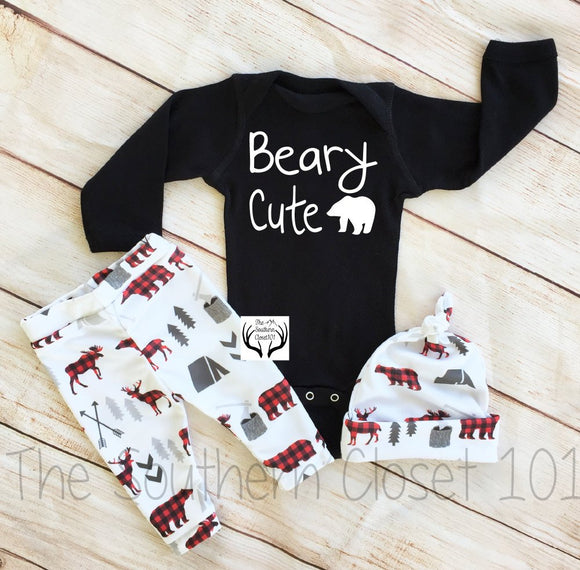 cute newborn boy coming home outfits