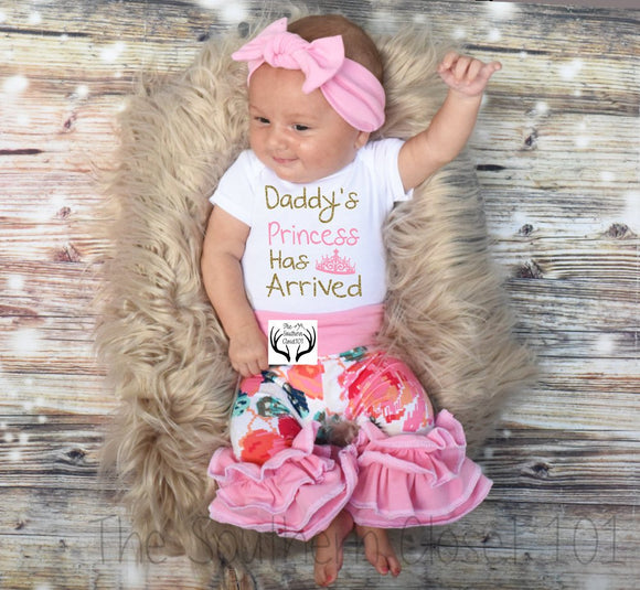 infant coming home outfit girl