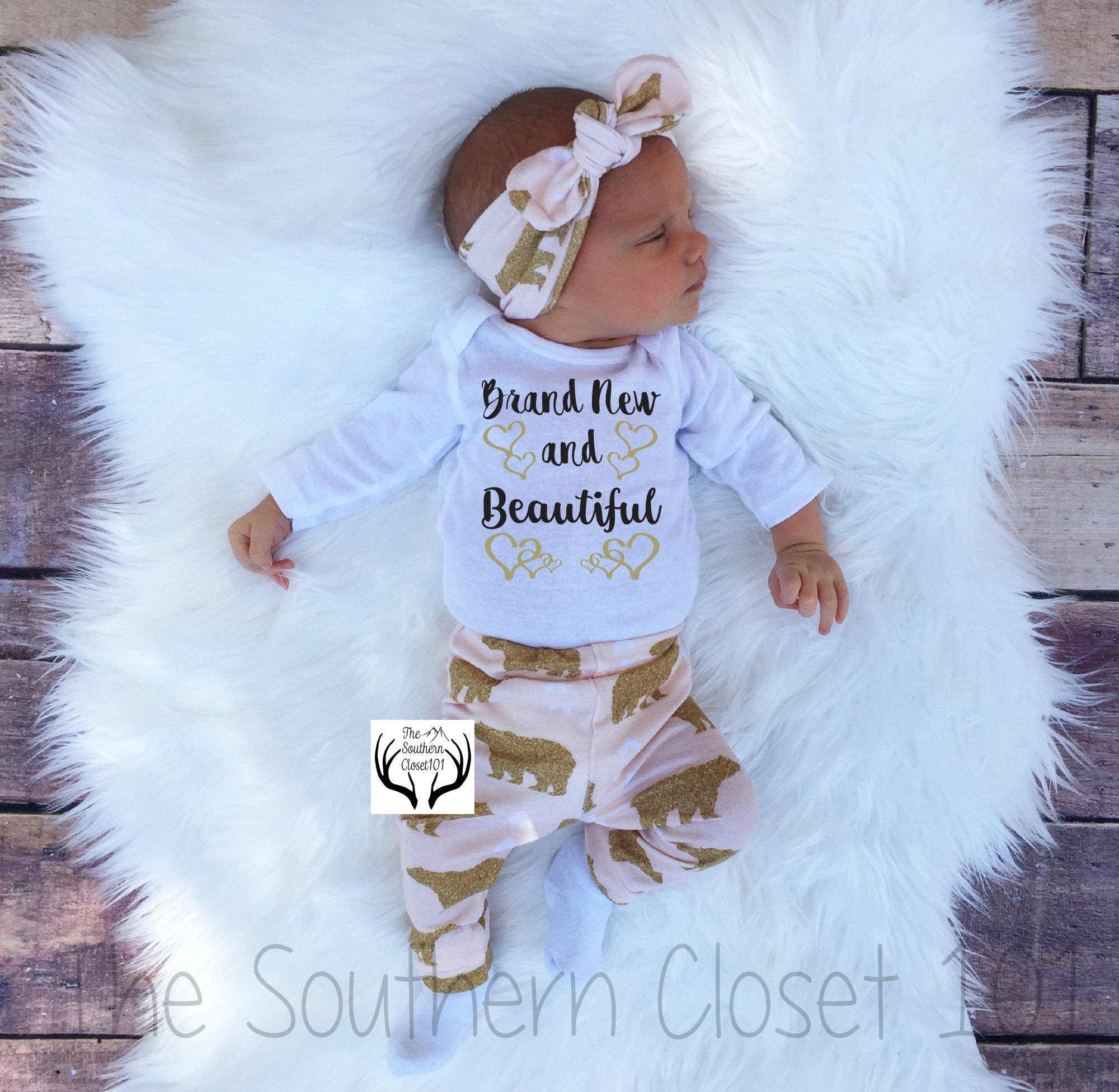 baby girl coming home outfit winter